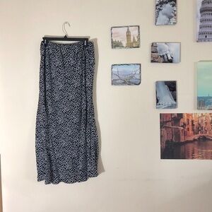 Carol Anderson black and white maxi skirt, Sz. XL